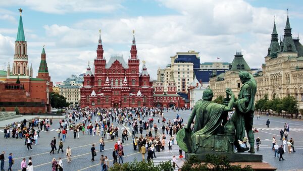 Красная площадь в Москве, архивное фото Красная площадь в Москве, архивное фото