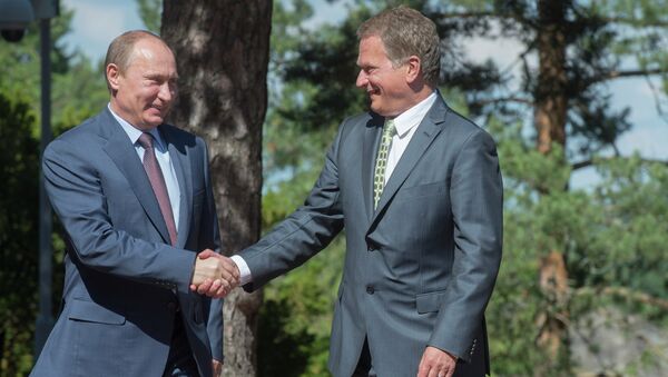 Визит В.Путина в Финляндию Визит В.Путина в Финляндию