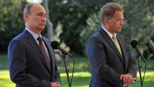 Визит В.Путина в Финляндию Визит В.Путина в Финляндию
