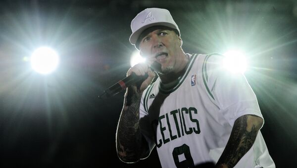 Вокалист группы Limp Bizkit Фред Дерст. Архивное фото Вокалист группы Limp Bizkit Фред Дерст. Архивное фото