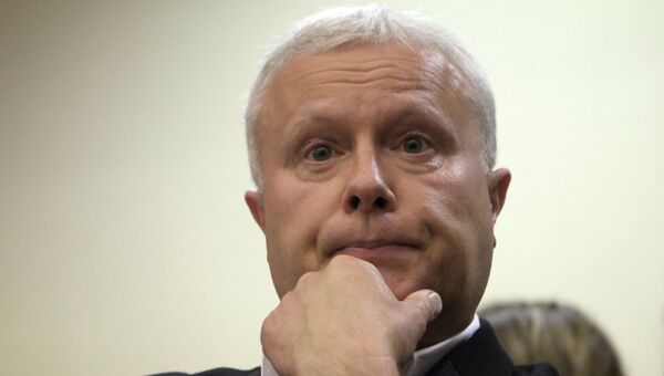 Оглашение приговора по делу банкира А. Лебедева. Архивное фото Оглашение приговора по делу банкира А. Лебедева. Архивное фото