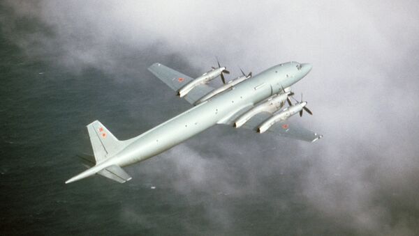 Самолет Ил-38. Архивное фото Самолет Ил-38. Архивное фото