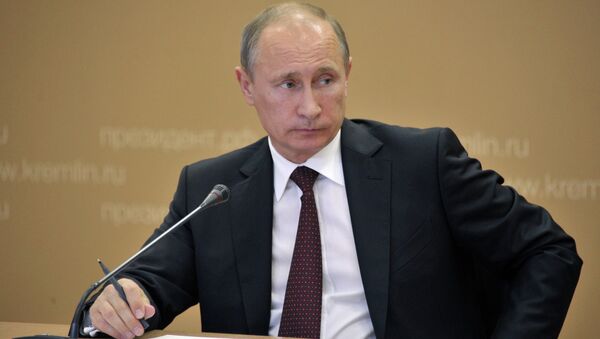 Президент России Владимир Путин. Архив Президент России Владимир Путин. Архив