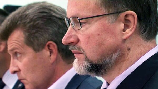 Экс-губернатор Дудка получил 9,5 года колонии за взятку. Кадры из суда Экс-губернатор Дудка получил 9,5 года колонии за взятку. Кадры из суда