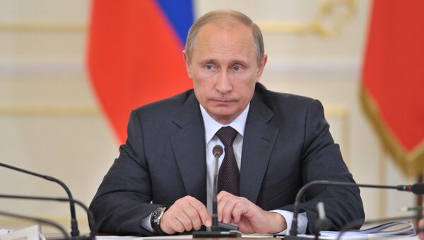 Президент России Владимир Путин, архивное фото Президент России Владимир Путин, архивное фото