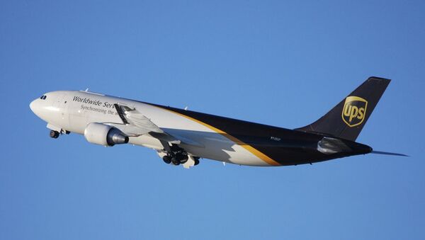 Самолет Airbus A300 компании UPS. Архивное фото Самолет Airbus A300 компании UPS. Архивное фото