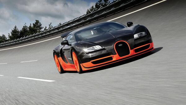 Автомобиль Bugatti Veyron Super Sport Автомобиль Bugatti Veyron Super Sport