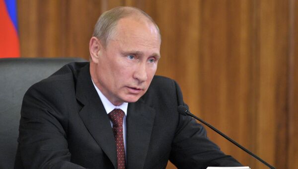 Президент России Владимир Путин. Архивное фото Президент России Владимир Путин. Архивное фото