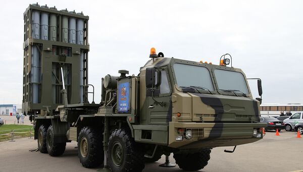 Зенитная ракетная система средней дальности С-350Е Витязь. Архивное фото Зенитная ракетная система средней дальности С-350Е Витязь. Архивное фото