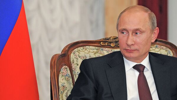 Президент России Владимир Путин. Архивное фото Президент России Владимир Путин. Архивное фото