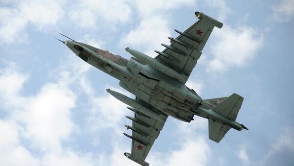 Штурмовик Су-25. Архивное фото Штурмовик Су-25. Архивное фото