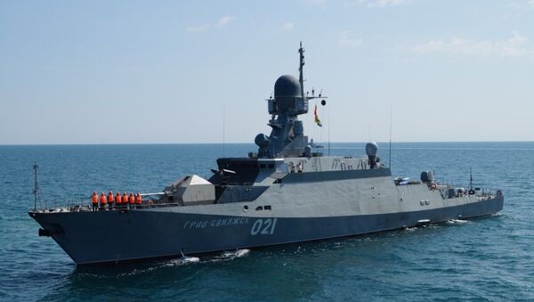 Малый ракетный корабль (МРК) нового поколения Град Свияжск Малый ракетный корабль (МРК) нового поколения Град Свияжск