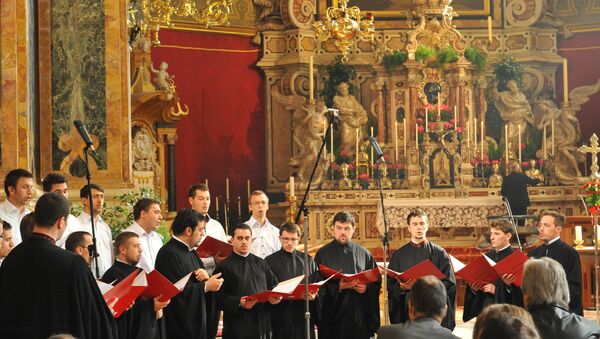 Участники международного музфестиваля Евразия. Хор Визатион. Участники международного музфестиваля Евразия. Хор Визатион.