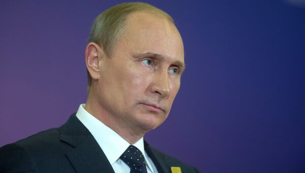Президент России Владимир Путин. Архивное фото Президент России Владимир Путин. Архивное фото