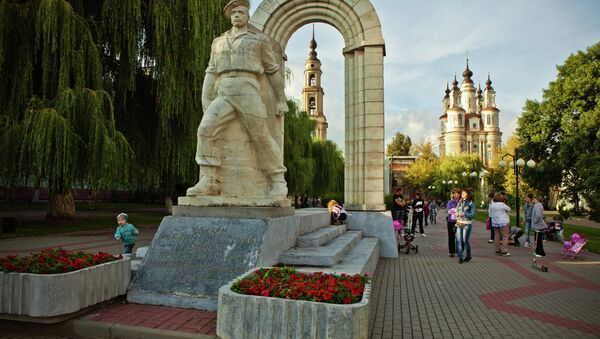 Города России. Калуга. Архивное фото Города России. Калуга. Архивное фото