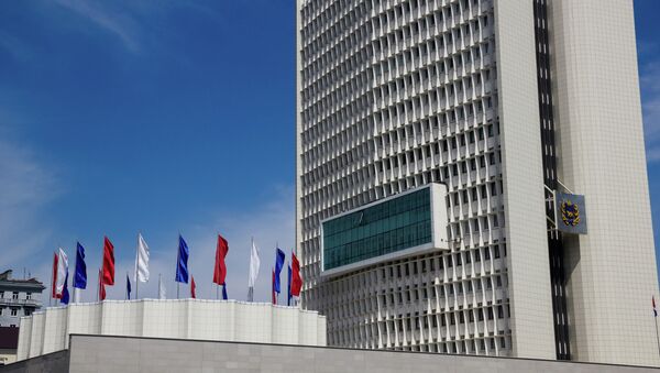 Белый дом Приморья - здание администрации Приморского края во Владивостоке Белый дом Приморья - здание администрации Приморского края во Владивостоке