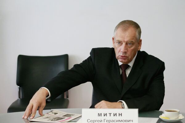 Новгородский губернатор Сергей Митин Новгородский губернатор Сергей Митин