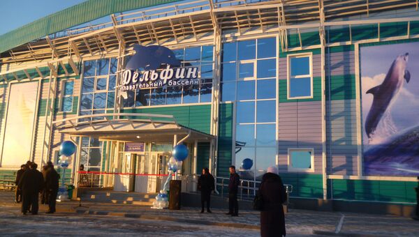 Первый 25-метровый бассейн в городе Асино Томской области, событийное фото Первый 25-метровый бассейн в городе Асино Томской области, событийное фото