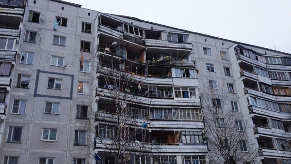 Взрыв бытового газа в Сергиево-Посадском муниципальном районе Московской области. Архивное фото Взрыв бытового газа в Сергиево-Посадском муниципальном районе Московской области. Архивное фото