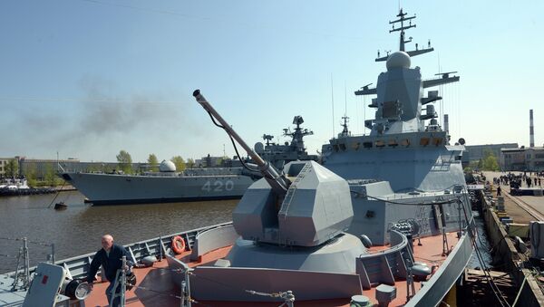 Корвет Бойкий Балтийского флота ВМФ России. Архивное фото Корвет Бойкий Балтийского флота ВМФ России. Архивное фото