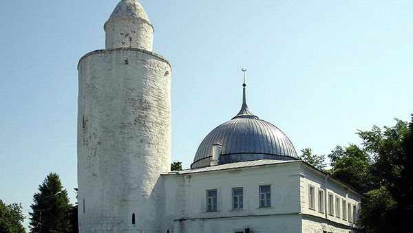 Ханская мечеть в Касимове, архивное фото Ханская мечеть в Касимове, архивное фото