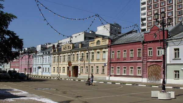 Старинные дома в центре Москвы Старинные дома в центре Москвы