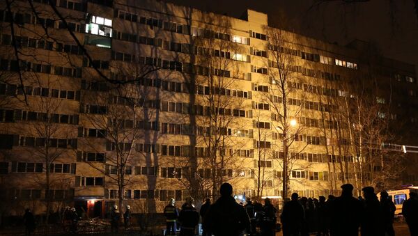 Взрыв в жилом доме в Санкт-Петербурге Взрыв в жилом доме в Санкт-Петербурге