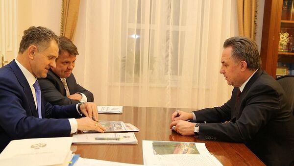 Министр спорта РФ Виталий Мутко. Министр спорта РФ Виталий Мутко.