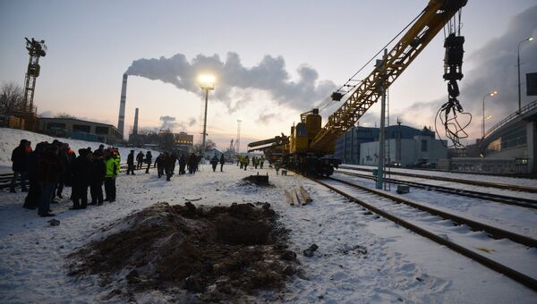 Строительная свая пробила тоннель на зеленой ветке столичного метро Строительная свая пробила тоннель на зеленой ветке столичного метро