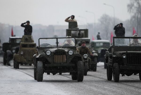 Репетиция парада в честь 70-летия освобождения Ленинграда от фашистской блокады Репетиция парада в честь 70-летия освобождения Ленинграда от фашистской блокады