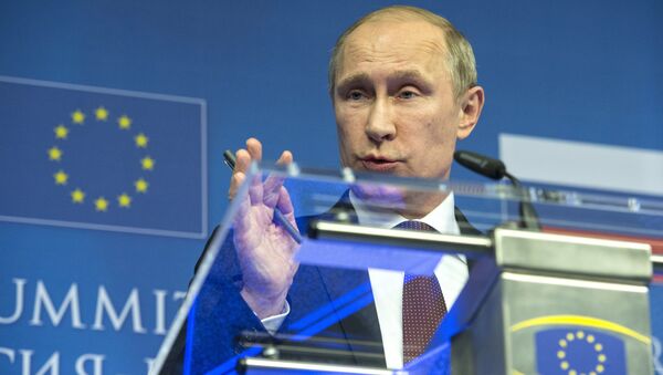 Встреча на высшем уровне Россия – Европейский союз в Брюсселе. Фото с места событий Встреча на высшем уровне Россия – Европейский союз в Брюсселе. Фото с места событий