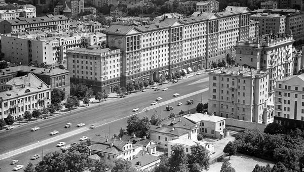 Вид на Москву. Архивное фото Вид на Москву. Архивное фото