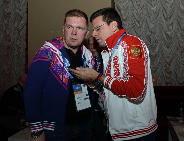 Главный редактор журнала Русский пионер Андрей Колесников и директор по развитию компании Bosco di Ciliegi Константин Андрикопулос в корпоративном доме Боско Главный редактор журнала Русский пионер Андрей Колесников и директор по развитию компании Bosco di Ciliegi Константин Андрикопулос в корпоративном доме Боско