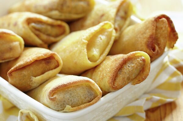 Блинчики с мясом Блинчики с мясом
