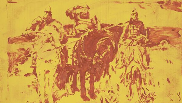 Дмитрий Гутов. Знаешь ли ты русское искусство? Три богатыря. Дмитрий Гутов. Знаешь ли ты русское искусство? Три богатыря.