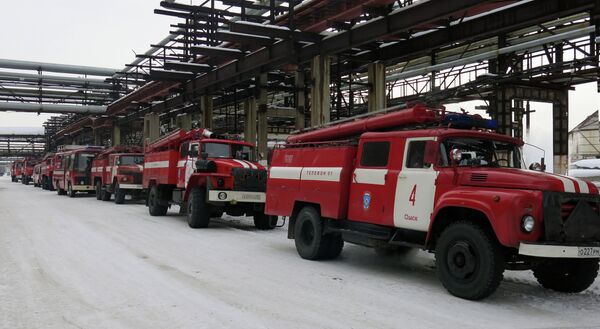 Взрыв на заводе в Омске Взрыв на заводе в Омске