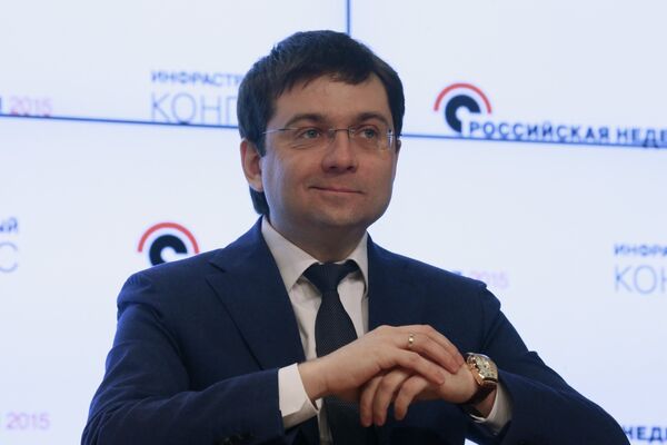 Заместитель министра строительства и жилищно-коммунального хозяйства России Андрей Чибис Заместитель министра строительства и жилищно-коммунального хозяйства России Андрей Чибис