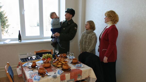 Ввод в эксплуатацию служебного жилья для семей военнослужащих Ввод в эксплуатацию служебного жилья для семей военнослужащих