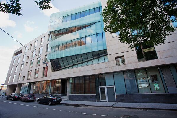 Дом Crystal House по адресу Коробейников переулок, 1 в Москве Дом Crystal House по адресу Коробейников переулок, 1 в Москве