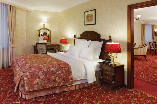 Президентский люкс в Marriott Moscow Royal Aurora Hotel Президентский люкс в Marriott Moscow Royal Aurora Hotel