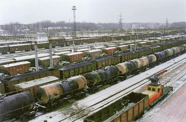 Сортировочная станция Транссиб - Хабаровск Сортировочная станция Транссиб - Хабаровск
