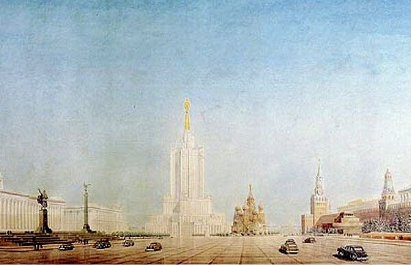 Высотное здание в Зарядье Высотное здание в Зарядье