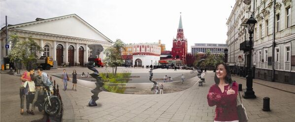 Каким архитекторы видят музейный кластер у стен Кремля в Москве Каким архитекторы видят музейный кластер у стен Кремля в Москве