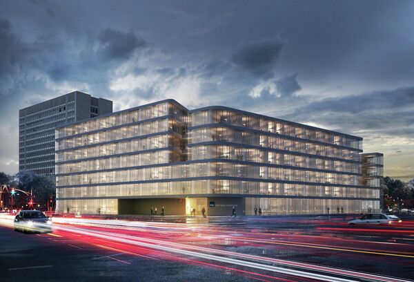 Проект кампуса в Дюссельдорфе от архбюро Eller+Eller Architekten Проект кампуса в Дюссельдорфе от архбюро Eller+Eller Architekten