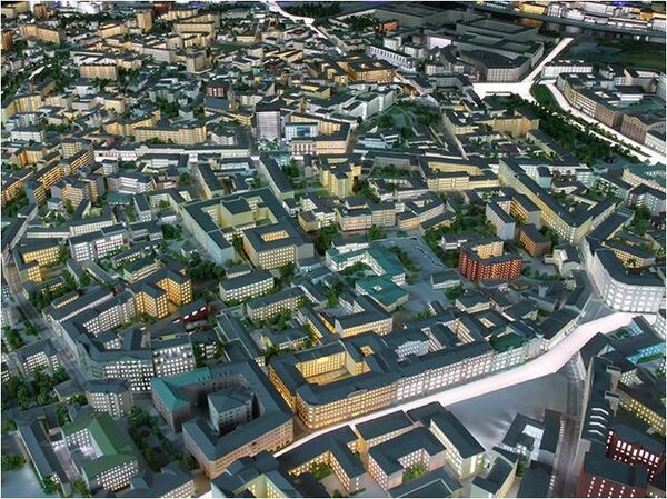 Архитектурный макет Москвы Архитектурный макет Москвы