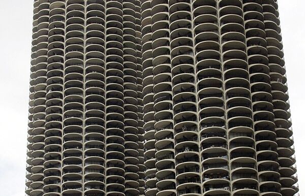 Marina City в Чигако Marina City в Чигако