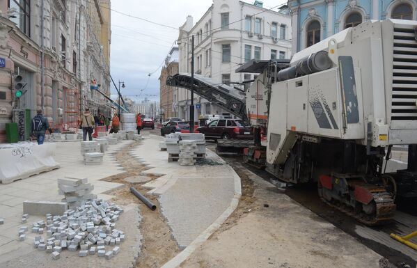 Благоустройство улиц в Москве Благоустройство улиц в Москве