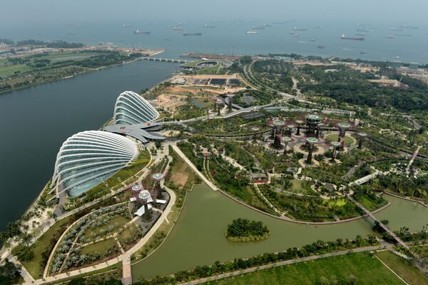 Gardens by the Bay, Сингапур. Gardens by the Bay, Сингапур.