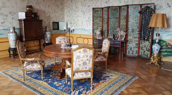 Китайский салон замка Лоучень Китайский салон замка Лоучень
