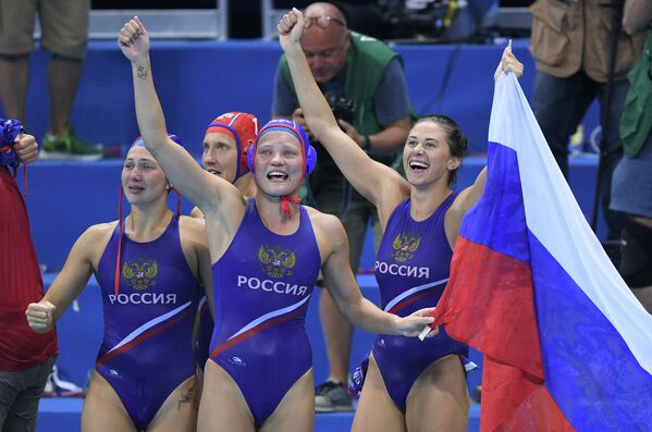 Игроки женской сборной России по водному поло Игроки женской сборной России по водному поло